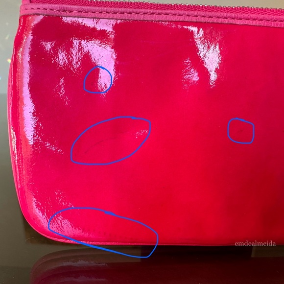 Swarovski Crystal Neon Pink Wristlet Purse Wallet Handbag Clutch - Picture 8 of 8